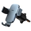 Baseus Metal Age 3 Car Air Outlet Holder - Dark Grey - 1