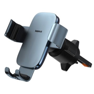 Baseus Metal Age 3 Car Air Outlet Holder - Dark Grey - 1