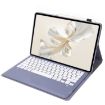 Picture of For Honor Pad 9 AH19 TPU Ultra-thin Detachable Bluetooth Keyboard Tablet Leather Case (Purple)