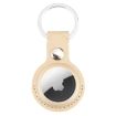 Gold AirTag Leather Case Cover - Shockproof & Anti-scratch - 1