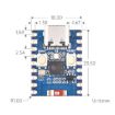 Waveshare 2.4GHz ESP32-C3 Mini Development Board with Header - 4