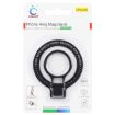 CPS-050 Adhesive MagSafe Magnetic Ring Phone Holder - Black - 4