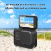 Insta360 Ace Pro PULUZ Body Silicone Protective Case with Lens Cap - Black - 2