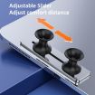 Picture of 1pair Tablet Game Handle Grip Stand Holder Length Adjustable Silicone Controller