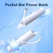 Picture of ROMOSS PSC05 5000 MAh Mini Power Bank Fresh Cute Mobile Power Supply With 8 Pin Cable White