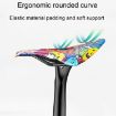 ENLEE E-ZD412 Carbon Fiber Mountain Bike Saddle Skull Style - 7