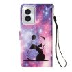 Motorola Moto G Power 5G 2024 Leather Phone Case - Baby Panda - 4