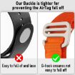 AirTag Tracker Watch Strap Protective Cover - Orange - 5