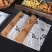 Deli Greaseproof Paper Baking Wrapping Paper 500 Sheets - 25 x 25cm Brown - 3