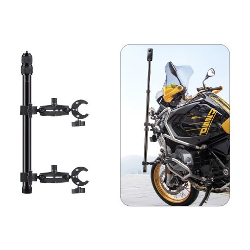 Crabs Motorcycle Handlebar Mount Selfie Stick - 1