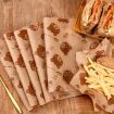 Bear Pattern Greaseproof Paper Baking Wrapping Paper 18x18cm - 2