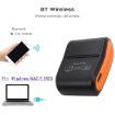 58mm Portable Bluetooth Thermal Printer (US Plug) - Logistics Takeaway Receipt - 3