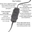 5V 3Pin SATA Power RGB Lighting Controller Cable for Chassis Fan - 3