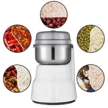 Picture of Household Coffee Grain Grinding Machine Crusher Grinder, Spec: US Plug (White)