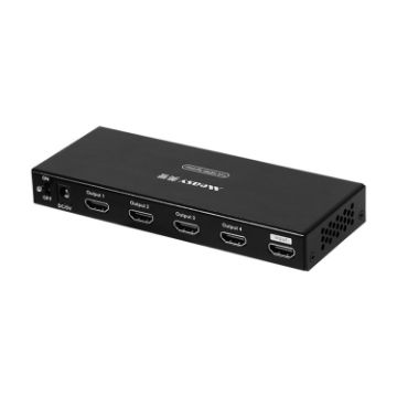 Picture of Measy SPH104 1 to 4 4K HDMI 1080P Simultaneous Display Splitter (UK Plug)