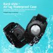 Royal Blue Airtag Watch Band Waterproof Case - IP67 Grade - 4