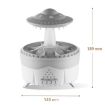 UFO Water Drop Aromatherapy Humidifier - AU Plug (White) - 2