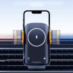 Smart Induction Wireless Charger Car Cell Phone Holder Solar Fast Charging - 2