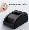 Picture of 58mm USB Computer Version+Mobile Bluetooth Automatic Order Takeout Receipt Cashier Thermal Printer (UK Plug)