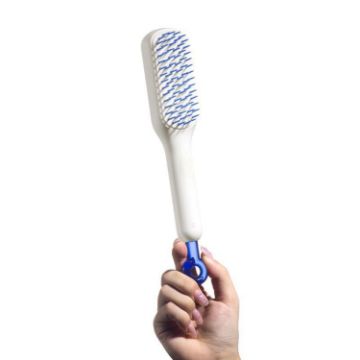 Picture of Retractable Magic Comb Scalp Cleaning Hairdressing Comb Portable Anti-Static Smooth Hair Comb (White)