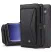 Samsung Galaxy S10 Zipper Wallet Leather Phone Case - Black - 5