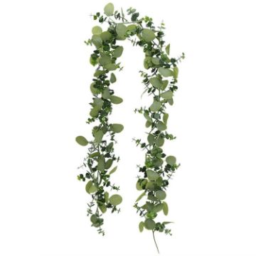 Picture of 180cm Simulation Greenery Eucalyptus Ivy Leaf Rattan Hanging Fake Flower Decoration Rattan, Style: F Model
