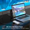 WAVLINK WL-UMD301 12 in 1 Multi-port Adapter - USB-C Hub Dock - 5