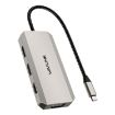 WAVLINK WL-UMD305 7 in 1 4K DP/HDMI USB-C Hub Dock Adapter - 1