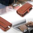 Samsung Galaxy Note9 Zipper Wallet Leather Phone Case - Orange - 7