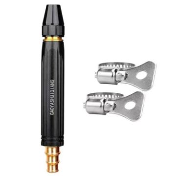 High Pressure Car Wash Metal Water Jet Brushing Nozzle - 2 Clamps - 1