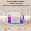 Y5 1 Microphone Portable Bluetooth Speaker (Pink) - 3