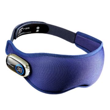 Graphene Heating Eye Massager - Dark Blue - 1