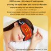 Picture of Heating Eye Massager Electrical Smart Graphene Flexible Hot Compress Relieve Fatigue Cloud Sense Eye Mask (Dark Blue)