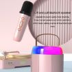 Portable Bluetooth Speaker Outdoor Karaoke Audio Y1 White - 8