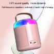 Portable Bluetooth Speaker Outdoor Karaoke Audio Y2 Pink - 6