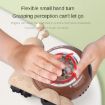 Children's Gray Crawling Snail Toy - Sound & Light Projection Fun - 6