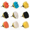 3 Inch Polishing Waxing Pad Sponge Buffing Kit - 22 in 1 - 3