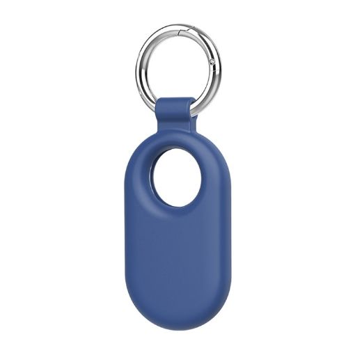 Samsung Galaxy SmartTag2 Locator Silicone Protective Case - Dark Blue - 1