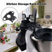 Thermomix TM5 TM6 Storage Rack Holder - Black - 2