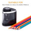 TENWIN Electrical Pencil Sharpener - Pink - 4