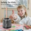 TENWIN Electrical Pencil Sharpener - Pink - 8