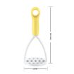 Picture of 3pcs Kitchen Manual Potato Masher Baby Supplement Food Mashing Tool (Yellow)