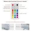 16 Colors 3D Rotating Bedside Lamp Night Light LED Rechargeable Snowflake - 4