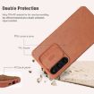 NILLKIN QIN Series Pro Leather Phone Case for Samsung Galaxy A55 - Black - 7