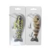 Picture of With Tongue Plate 3 Section Bionic Fish Lua Sea Fishing Freshwater Universal Floating Fake Bait (LK088-02)