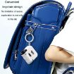 Portable Mini Microscope Pendant With LED Lights - Blue - 9