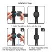 Samsung Galaxy SmartTag Silicone Life Waterproof Strap Children Wristband Cover - 5