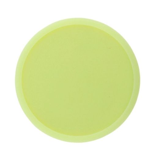 Luminous Silicone Coaster Yellow - Thermal Insulation & Anti-Scald - 1