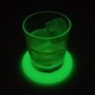 Luminous Silicone Coaster Yellow - Thermal Insulation & Anti-Scald - 5