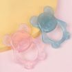 Childrens Silicone Bear Bites Teething Stick Toy (Pink) - 2